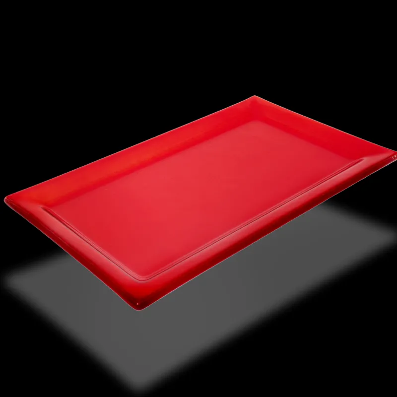 Valentienstag|Teller & Platten^Art Glass Glasteller Schale Tischdeko Design Max Fusing Glas ca. 26,5x16,3cm Handmade