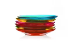 Teller & Platten^Cristalica Glasteller Spring Colour 10,5 cm