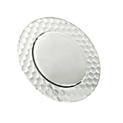 Teller & Platten^Cristalica Glasteller "Wabe" (32cm)