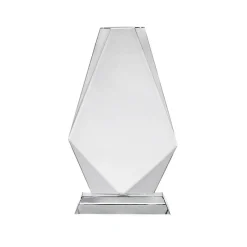 Pokal & Glasblock^Fan Unikate Glastrophäe Golfas Pokal 20cm