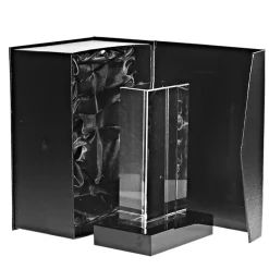 Pokal & Glasblock^Fan Unikate Glastrophäe Kleia Pokal 15cm