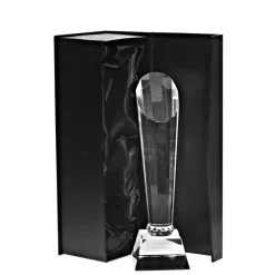 Pokal & Glasblock^Fan Unikate Glastrophäe Maia Pokal 24cm