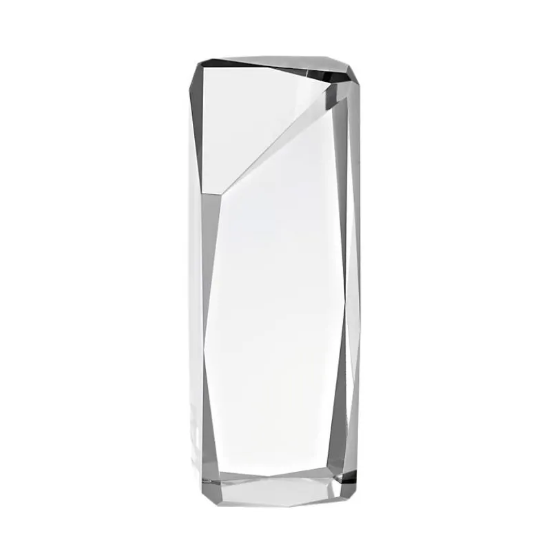 Pokal & Glasblock^Fan Unikate Glastrophäe Malus Pokal 14,5cm