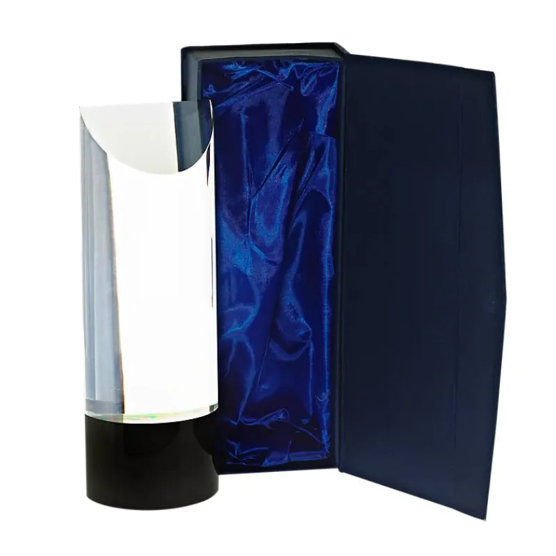 Pokal & Glasblock^Fan Unikate Glastrophäe Naos Pokal 22,5cm