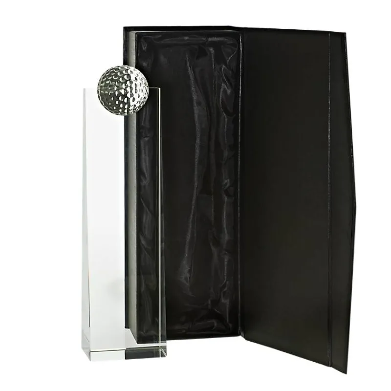 Pokal & Glasblock^Fan Unikate Glastrophäe Tania Pokal 28cm