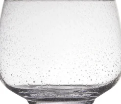 Vasen^Cristalica Glasvase Archer mit Bubbles 18,5cm