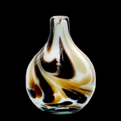 Geburtstag|Vasen^Cristalica Glasvase Blumenvase Flasche Gefäß Nelke 20cm Dekoration farbig mundgeblasen