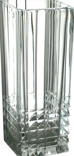 Frauen|Hochzeit^Cristalica Glasvase Blumenvase Tischvase Dekoration Duemila 23 cm klar