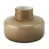 Vasen^Glaswaren sonstige Glasvase braun Pearl 20cm
