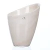 Orchideentopf & Stäbe|Vasen^Glaswaren sonstige Glasvase creme Alabaster 26cm Blumentopf Dekoration Gefäß Blumengesteck Geschenk