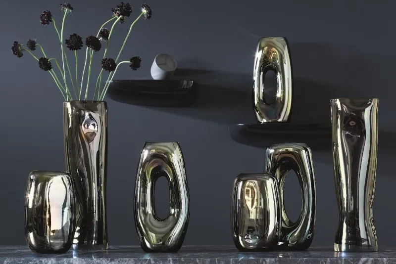 Einweihung|Vasen^Glaswaren sonstige Glasvase Eclipse 45 cm