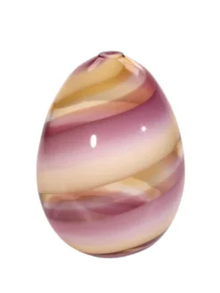 Vasen^Cristalica Glasvase Ei Jozefina Art Queen 20cm