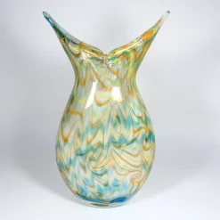 Vasen^Amara Design Glasvase Eule 40cm