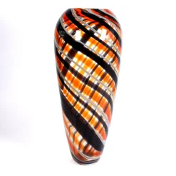 Valentienstag|Vasen^Amara Design Glasvase Flame 36cm rot