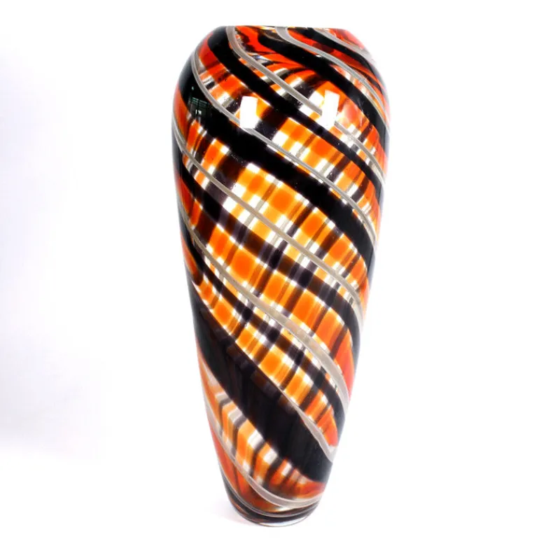 Valentienstag|Vasen^Amara Design Glasvase Flame 36cm rot