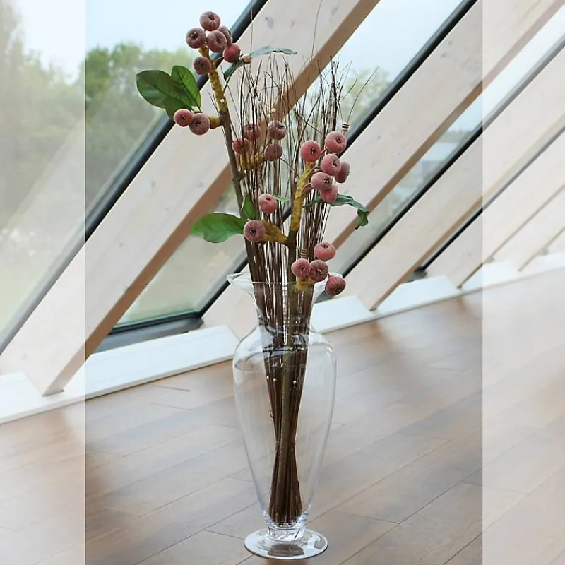 Xxl|Vasen^Cristalica Kingdom Glasvase Gipar Famous 59cm Blumenvase Amphore Dekoration Gefäß Klarglas Geschenk