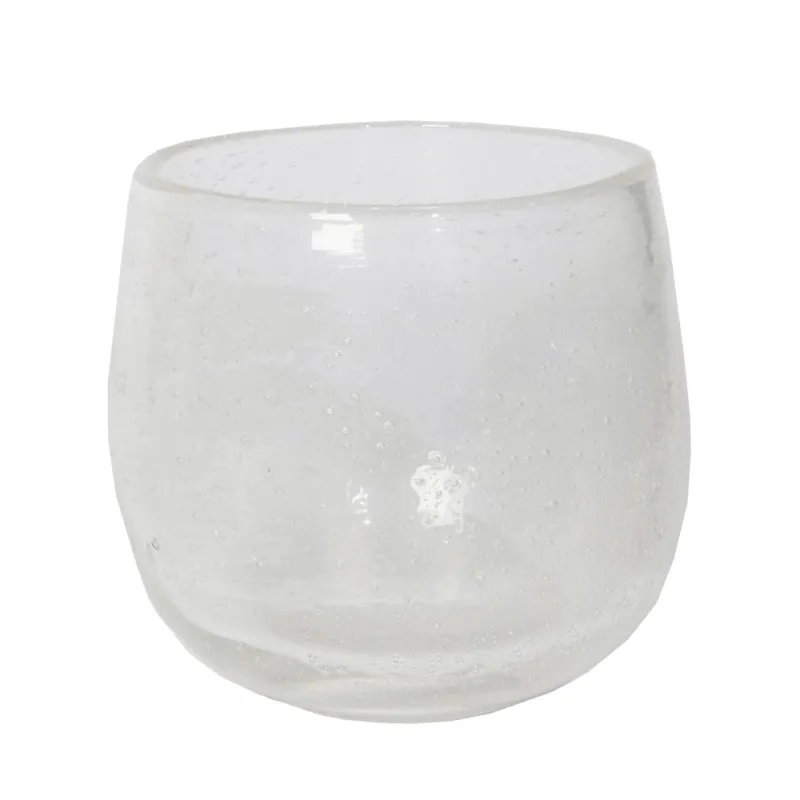 Vasen^Cristalica Glasvase Glaspot Sommer 15cm