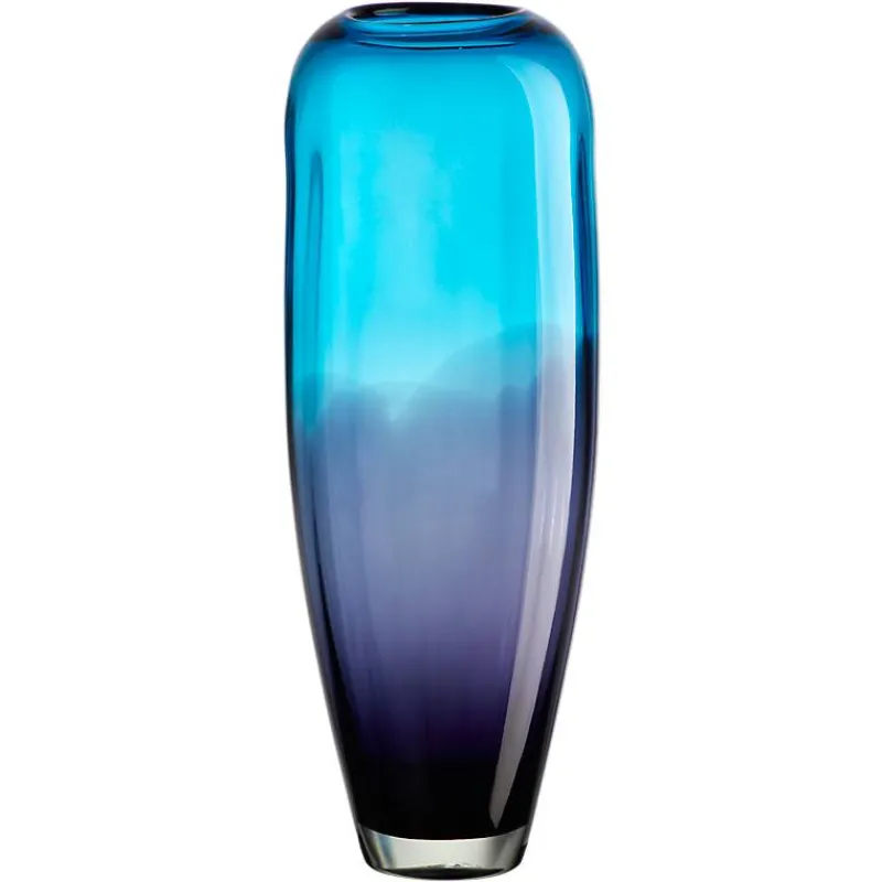 Vasen^Amara Design Glasvase Laguna 45cm blau