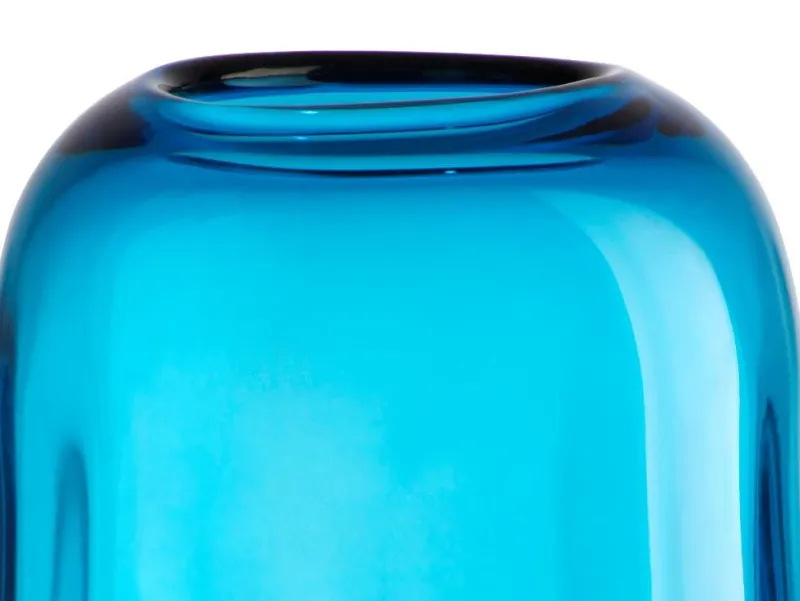 Vasen^Amara Design Glasvase Laguna 45cm blau