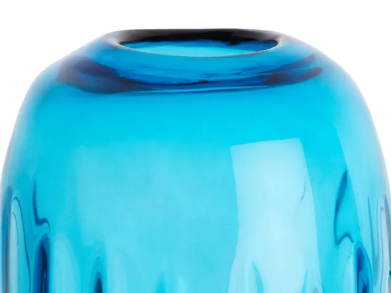Vasen^Amara Design Glasvase Laguna 30cm blau