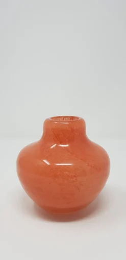 Vasen^Glaswaren sonstige Glasvase Linen rose 10cm Glas