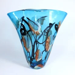 Vasen^Amara Design Glasvase Ocean World 30cm