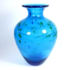 Vasen^Amara Design Glasvase Orient 27,5cm türkis