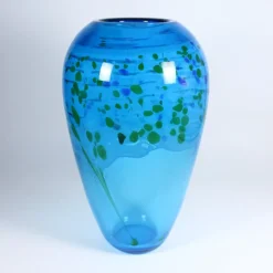 Vasen^Amara Design Glasvase Orient 33cm türkis