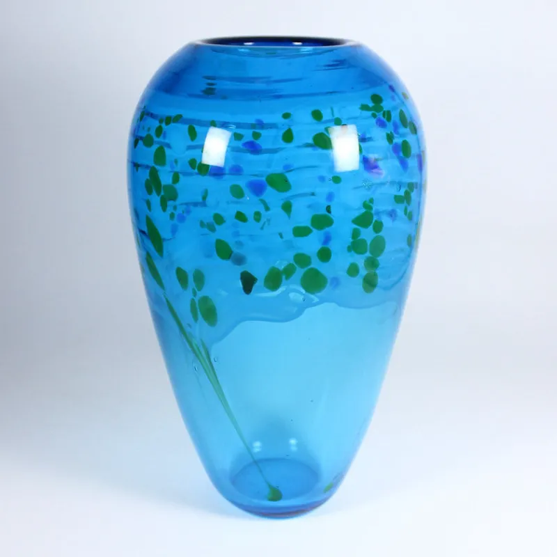 Vasen^Amara Design Glasvase Orient 33cm türkis