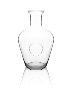 Xxl|Vasen^Cristalica Kingdom Glasvase Papero Famous 44cm Pflanzgefäß mit Loch Dekoelement Klarglas Geschenk