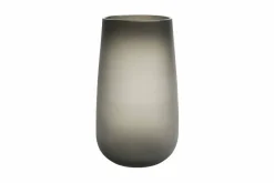 Vasen^Glaswaren sonstige Glasvase Robert 2.0 Colori 54cm grau matt