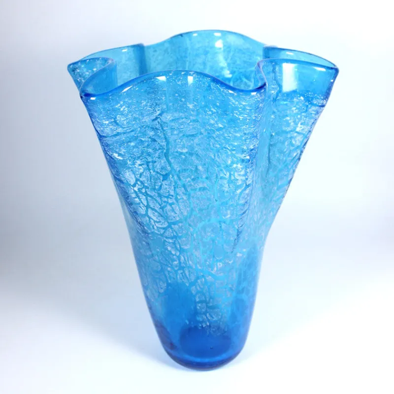 Vasen^Amara Design Glasvase Toscana 33,5cm blau