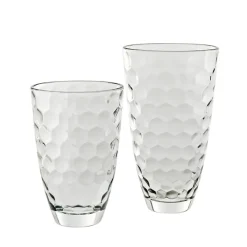 Vasen^Cristalica Glasvase "Wabe" (30cm)