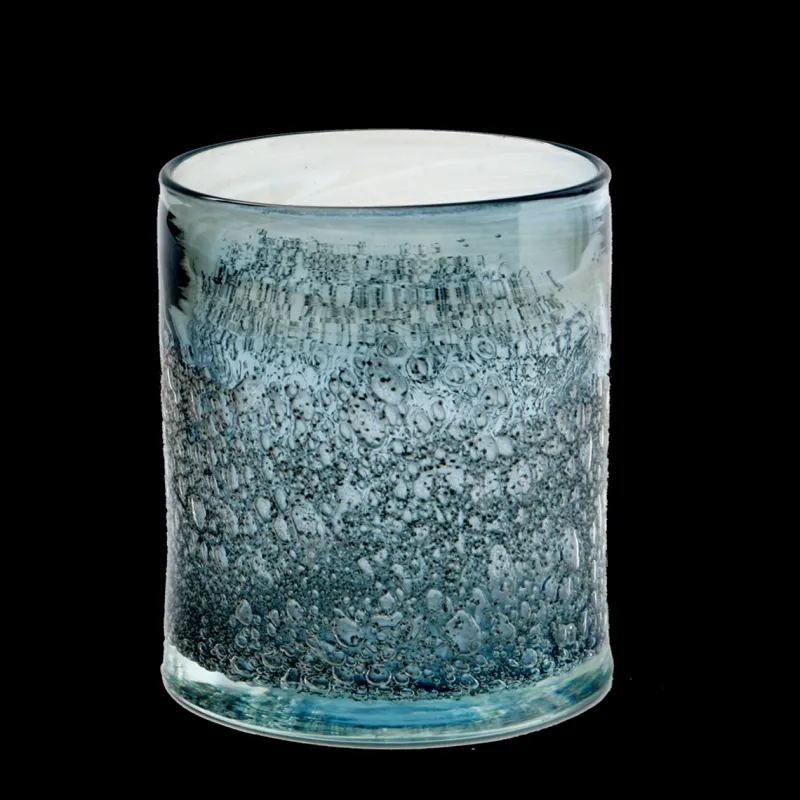 Vasen^Cristalica GmbH Glaszilindervase in Farben Höhe ca. 15cm