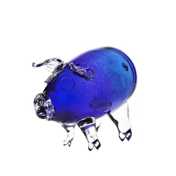 Tiere & Figuren^Art Glass Glückschwein "Pavel" (18cm)