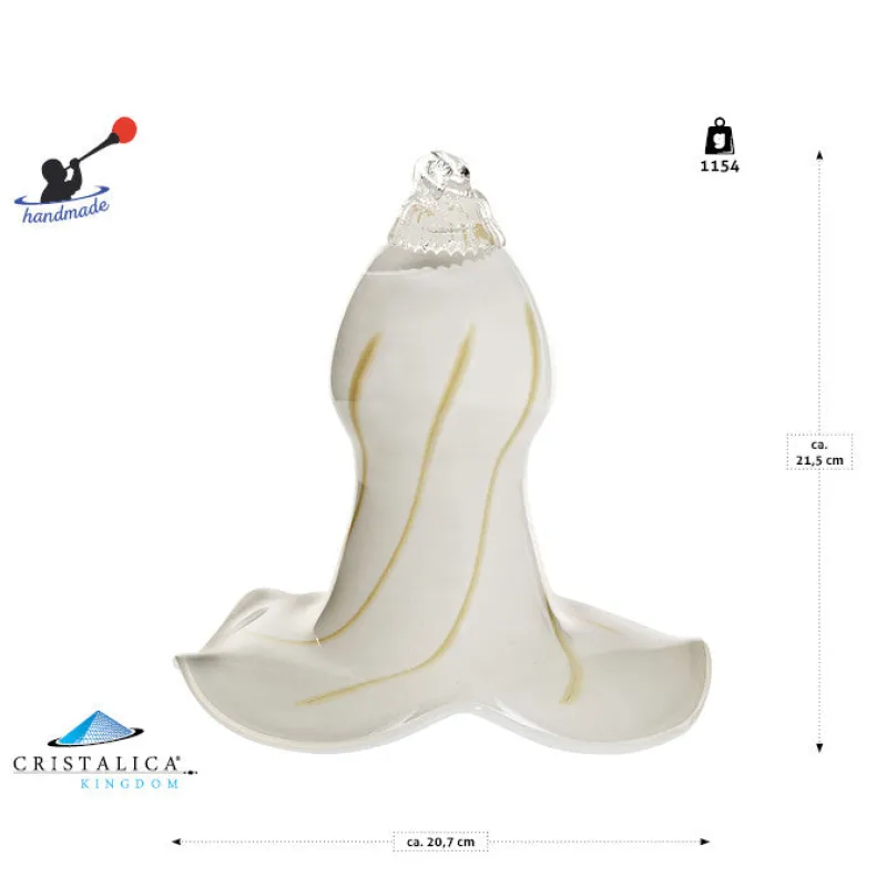 Blüten^Art Glass Glockenblüte "Pavel" (21cm)