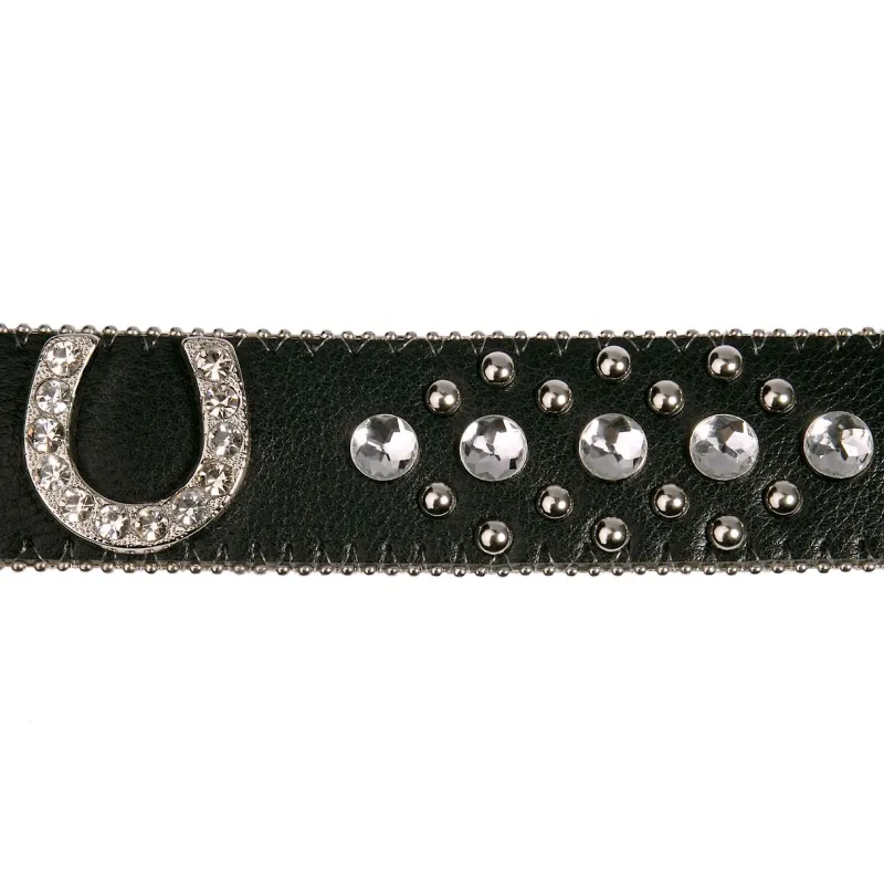 Sarah Kern Kollektion|Accessoires^Cristalica Gürtel Aletta aus Leder für Damen Glam