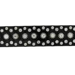 Sarah Kern Kollektion|Accessoires^Cristalica Gürtel Jimena aus Leder für Damen Glam