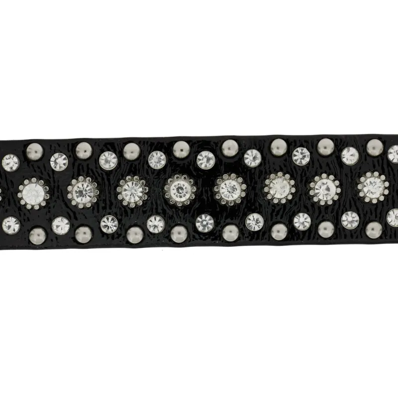 Sarah Kern Kollektion|Accessoires^Cristalica Gürtel Jimena aus Leder für Damen Glam