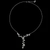 Sarah Kern Kollektion|Halskette^Cristalica Halskette Collier Juventas aus 925 Sterling Silber Schmuck für Damen Heat