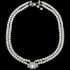 Sarah Kern Kollektion|Halskette^Cristalica Halskette Collier Visalia aus 925 Sterling Silber Schmuck für Damen Cosmopolitan