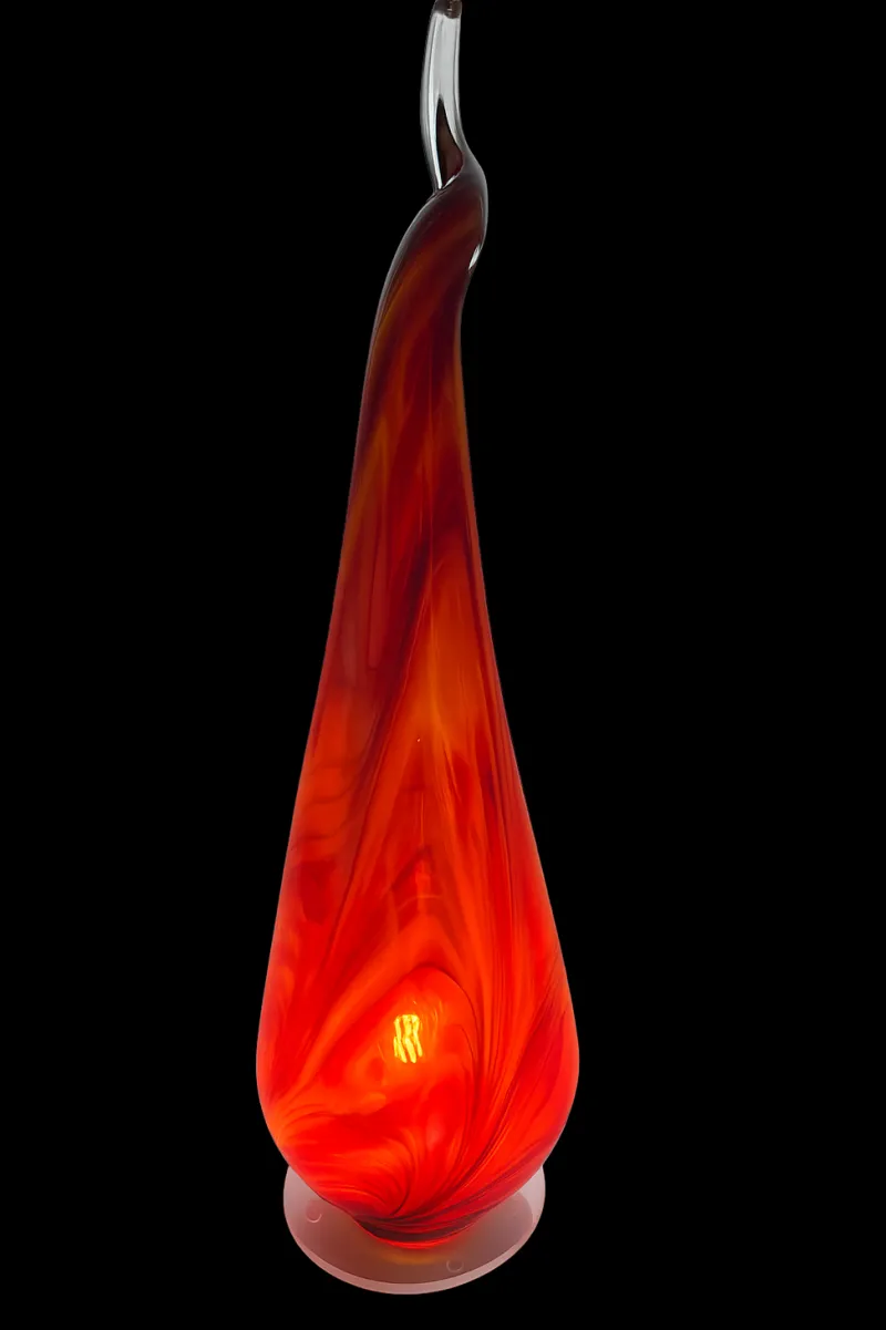 Leuchter & Lampen^Cristalica Handgefertigte Tischlampe, Höhe ca. 76 - 80cm