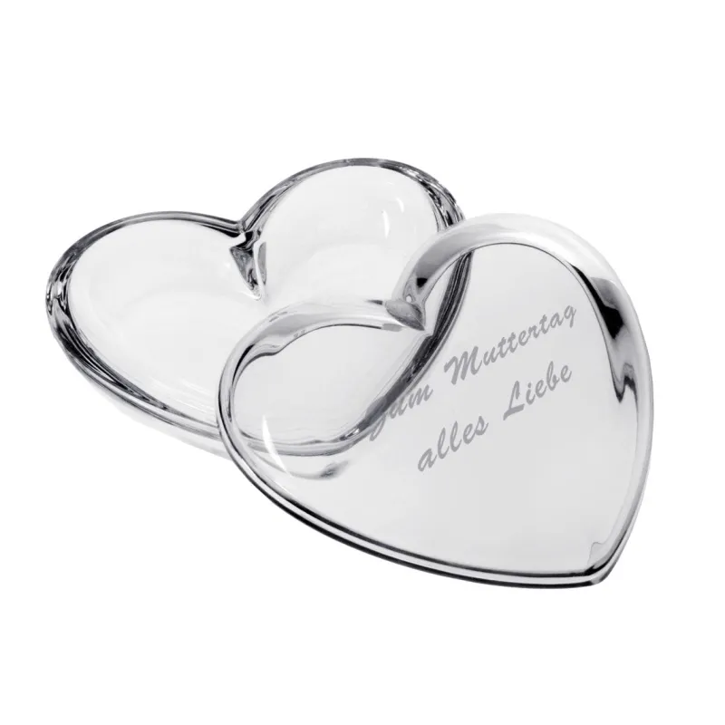 Valentienstag|Frauen^German Crystal Herzdose Tiffany 9,5 cm