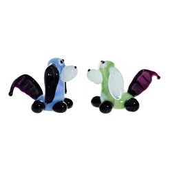 Geburtstag|Tiere & Figuren^Art Glass Hund Mini Plus 4-5cm Glas Figuren Sammeln Vitrine Miniatur Haustier