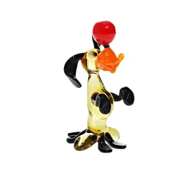 Kinder|Geburtstag^Art Glass Hund mit Ball Medium 6-15cm Glas Figuren Sammeln Vitrine Miniatur Haustier