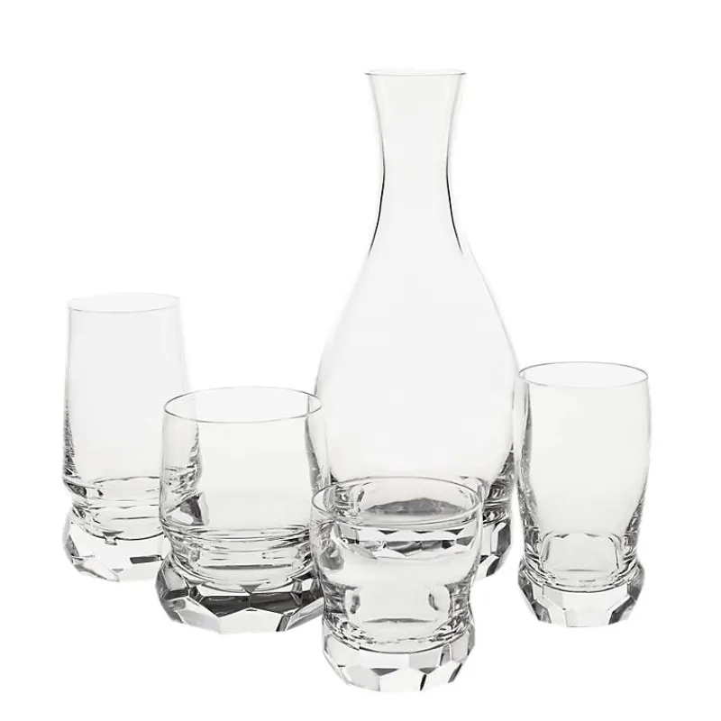 Karaffe & Dekanter^Fan Unikate Karaffe Diamonds Spectacle 1100ml, Transparent, aus Bleikristall