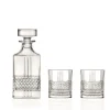Männer|Geburtstag^Cristalica Karaffe mit 2 Whiskygläsern Brillante 3-tlg.