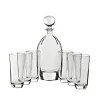 Gläser Mit Karaffe^Art Glass Karaffe mit Gläsern Orbit Laguna Spirits 7-tlg.