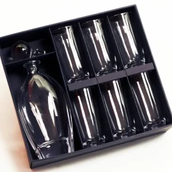 Gläser Mit Karaffe^Art Glass Karaffe mit Gläsern Orbit Laguna Spirits 7-tlg.