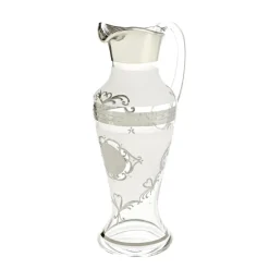 Kanne & Krug^Art Glass Karaffe 